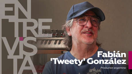 Fabián 'Tweety' González, productor argentino: "Me parece mágico que pulsas el reproductor y sale la voz de otra persona"