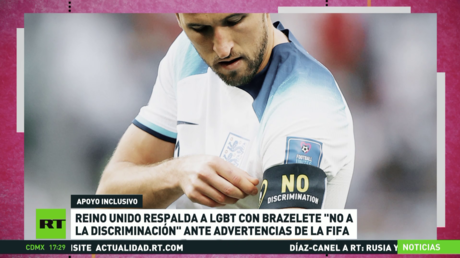 El capitán de Inglaterra luce un brazalete contra la discriminación en su debut en el Mundial de Catar