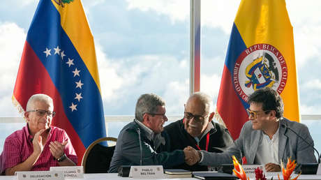 "Expectativas positivas": Las voces del diálogo con el ELN hablan en Caracas por la paz de Colombia