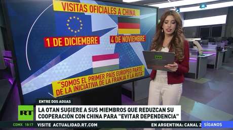 La OTAN sugiere a sus miembros que reduzcan su cooperación con China para "evitar dependencia"