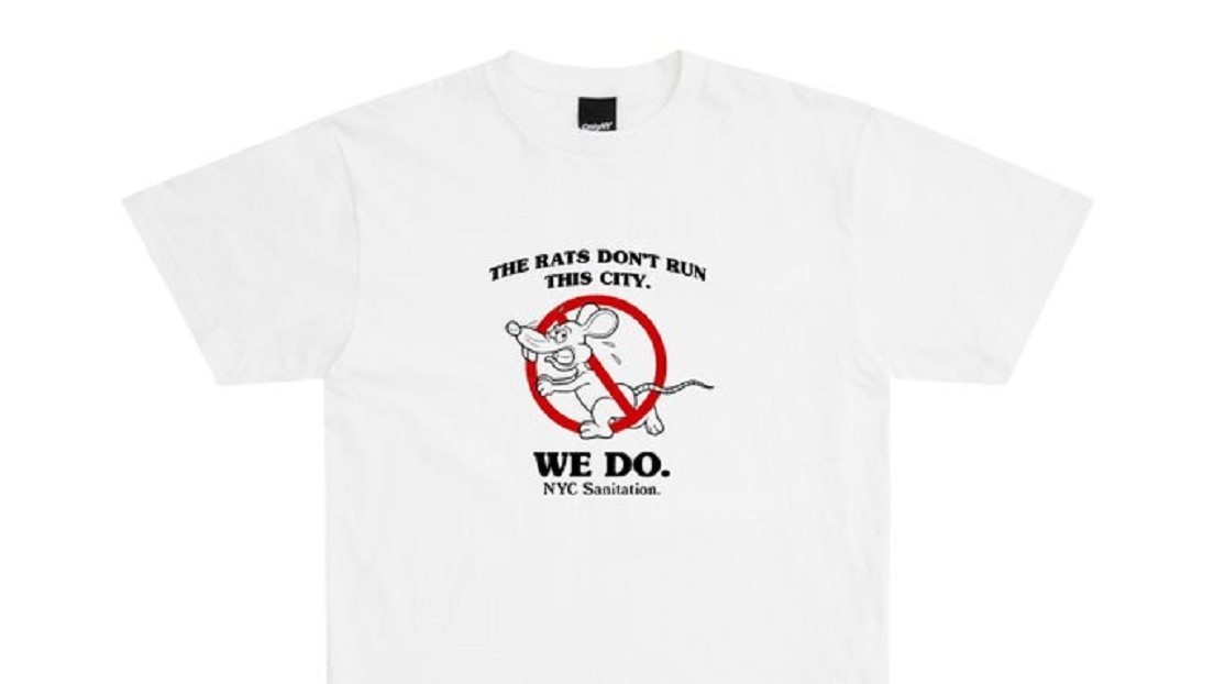 "Las ratas no controlan esta ciudad, nosotros, sí": Nueva York pone a la venta una camiseta con un eslogan viral