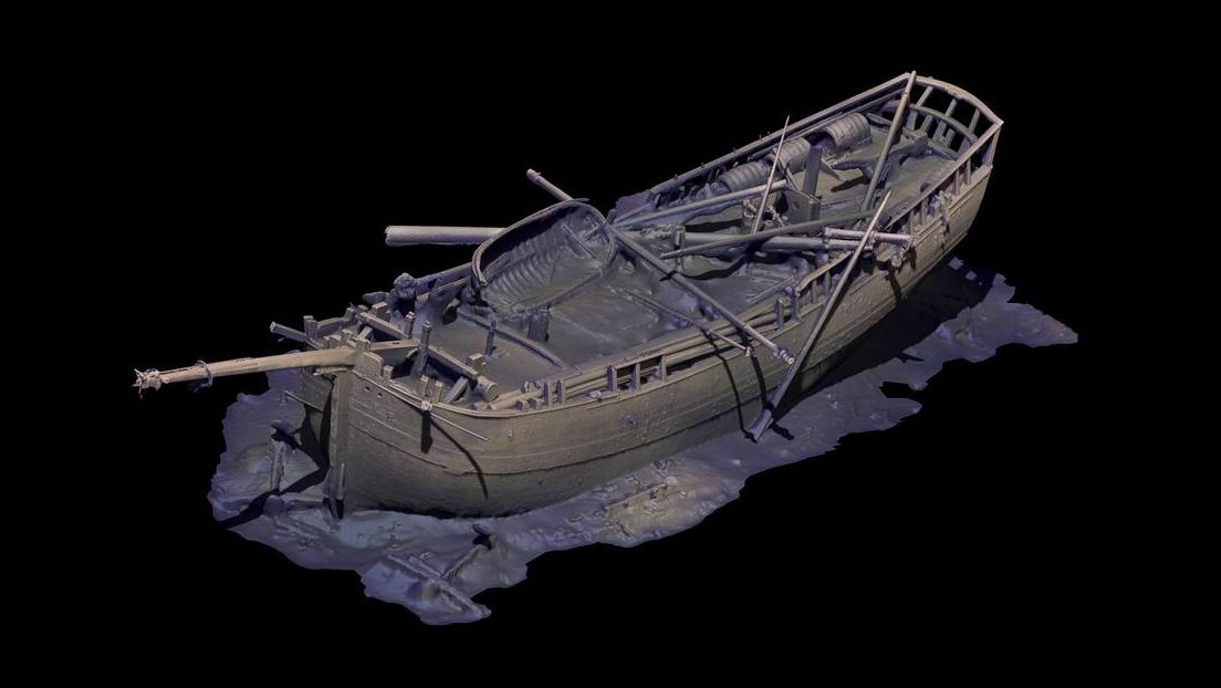 Encuentran tres barcos "fantasmas" de más 300 años de antigüedad en el fondo del Báltico