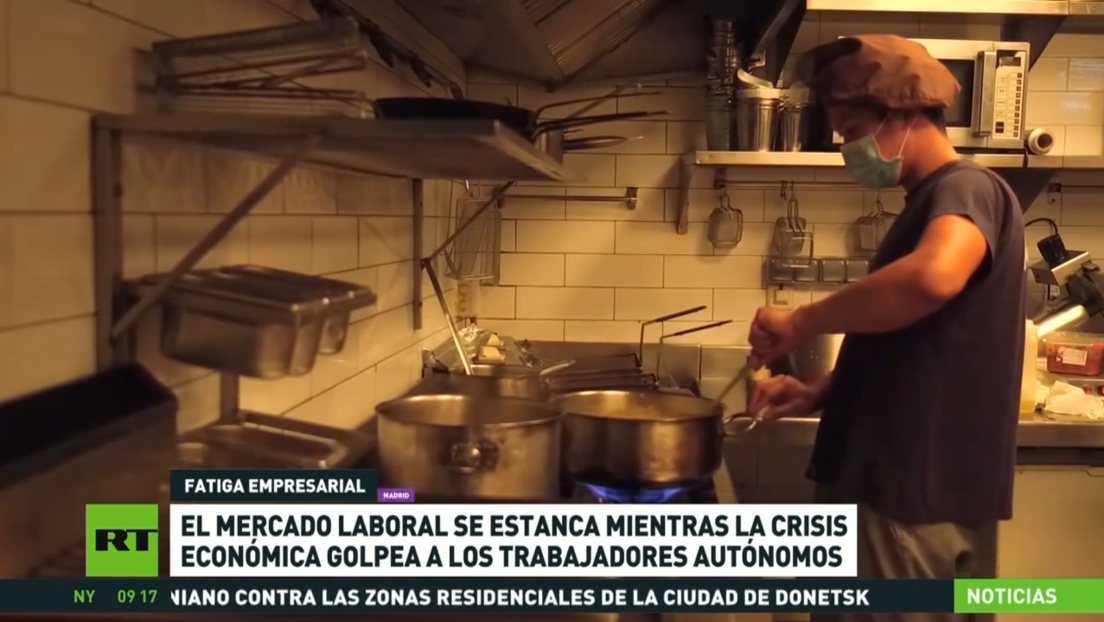 El mercado laboral español se estanca mientras la crisis económica golpea a trabajadores autónomos
