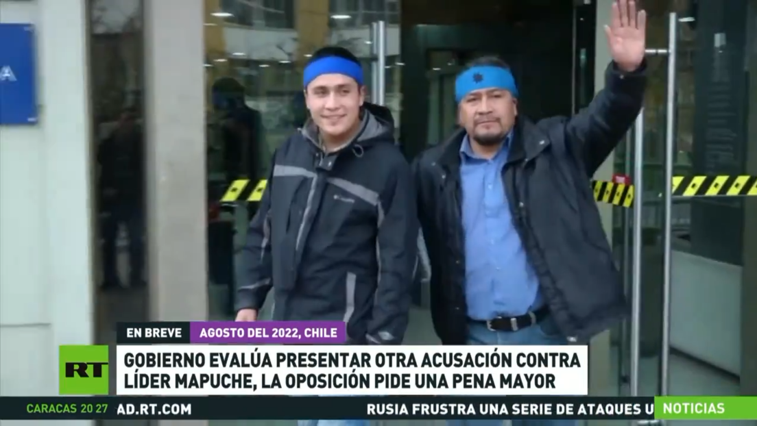 El Gobierno de Chile evalúa presentar otra acusación contra el líder mapuche Héctor Llaitul