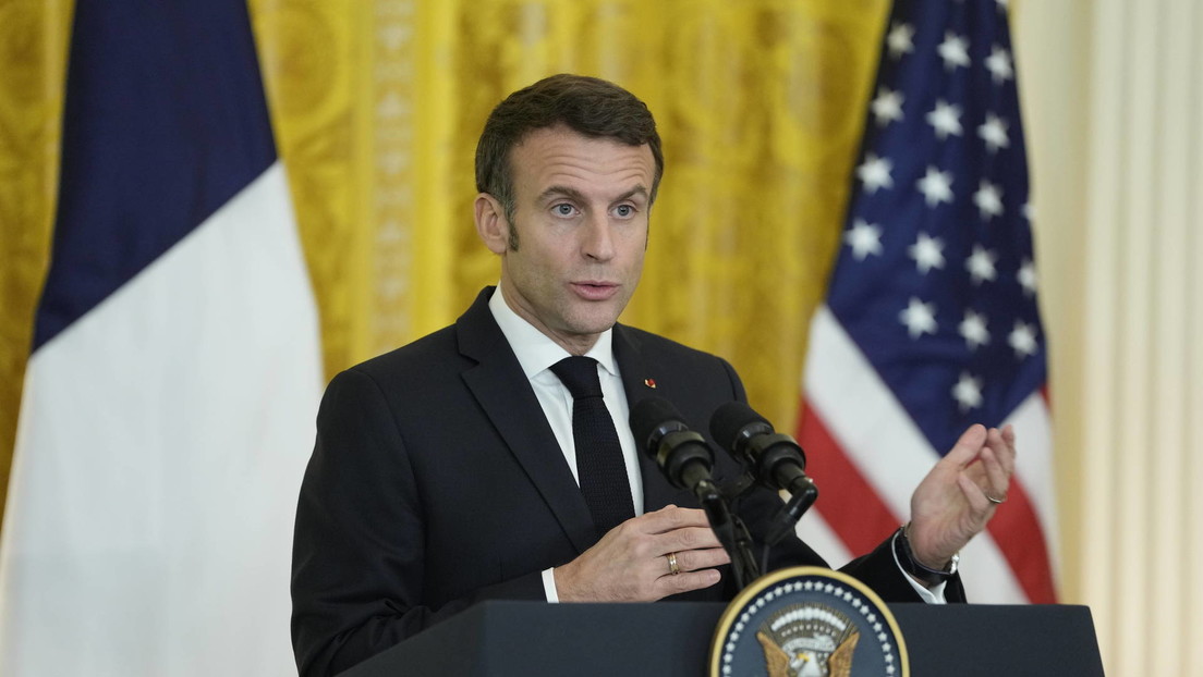 Macron explica por qué existe una "desincronización" en las relaciones entre Europa y EE.UU.