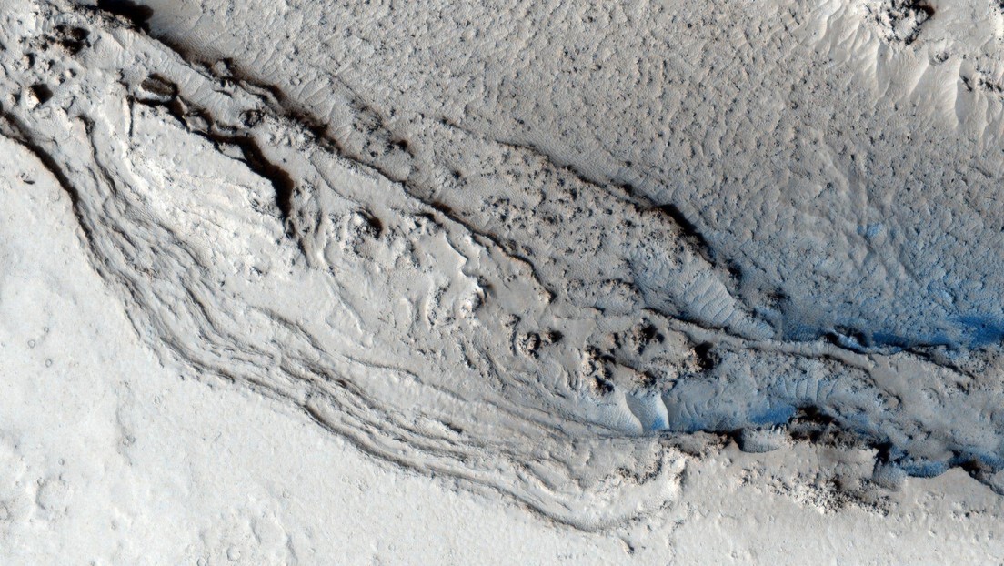 Detectan en Marte un área de actividad volcánica tan grande como EE.UU.