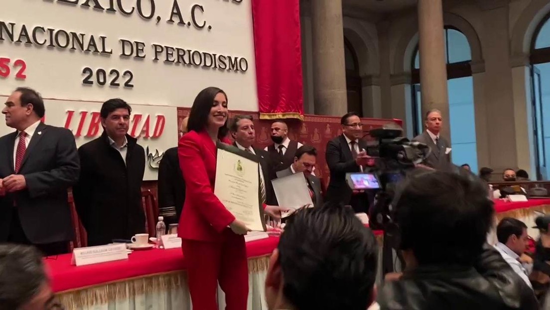 El Club de Periodistas de México otorga premios a corresponsales de RT