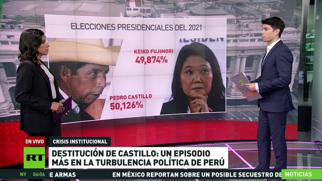 Destitución de Castillo: Un episodio más en la turbulencia política de Perú