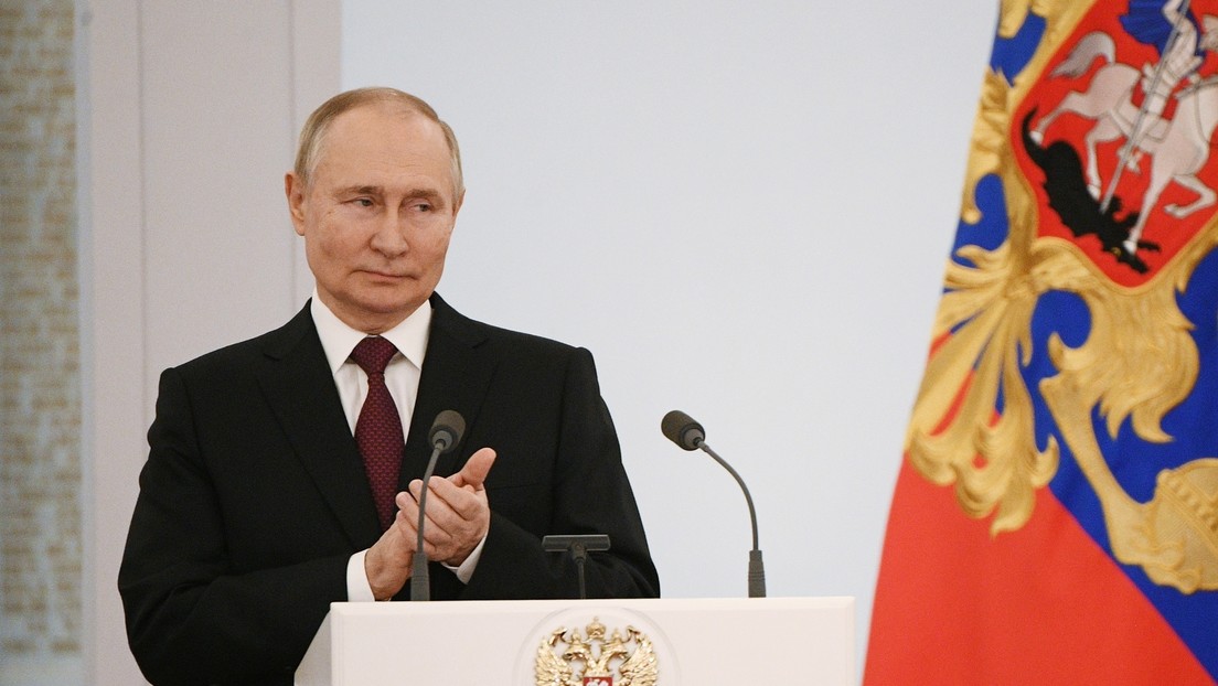 Putin: Nadie ha dicho ni una palabra sobre los actos de Ucrania contra la infraestructura civil