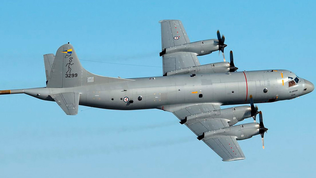 El avión P-3 Orion de la Fuerza Aérea de Noruega