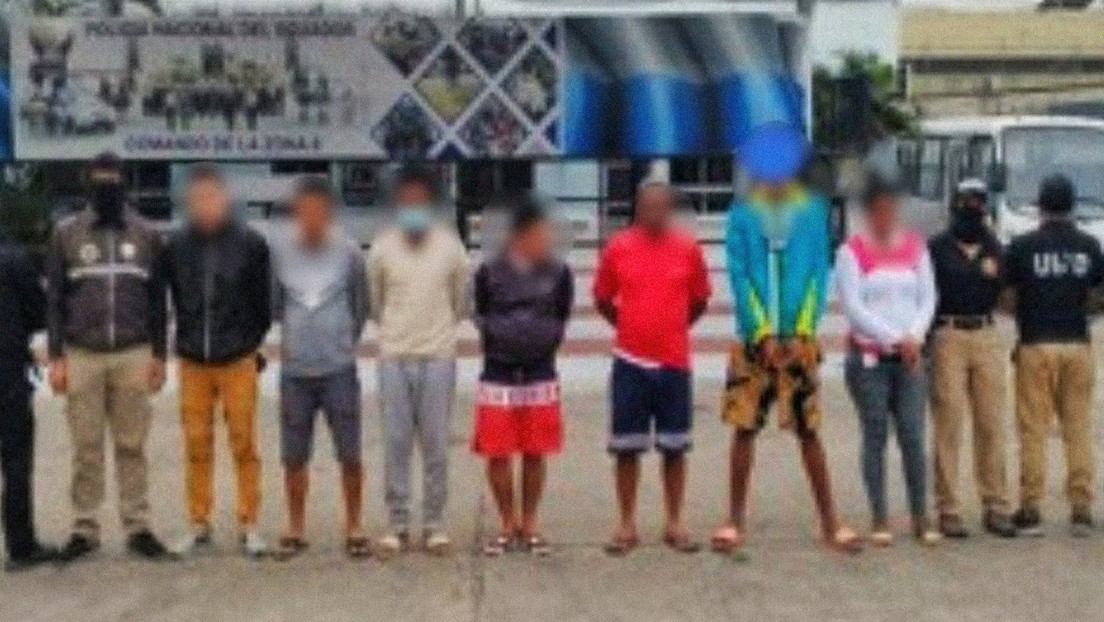 Capturan a 14 miembros de 'Los Lobos' en Ecuador por su presunta participación en los atentados