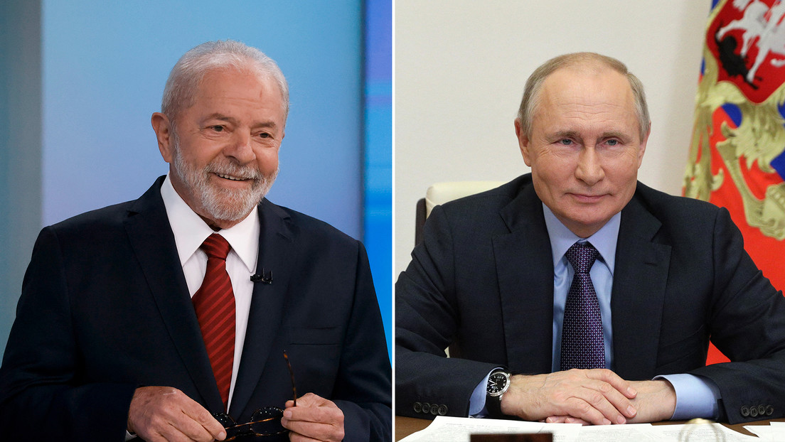 Putin mantiene una conversación telefónica con Lula da Silva, el presidente electo de Brasil