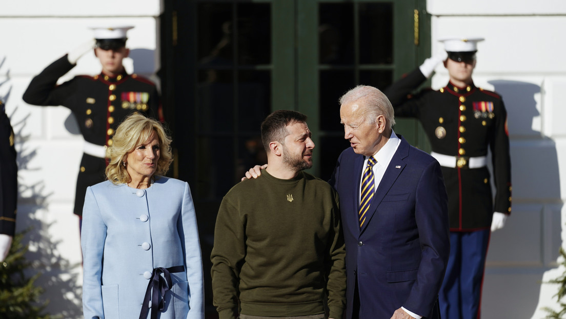 Biden recibe al presidente ucraniano en la Casa Blanca