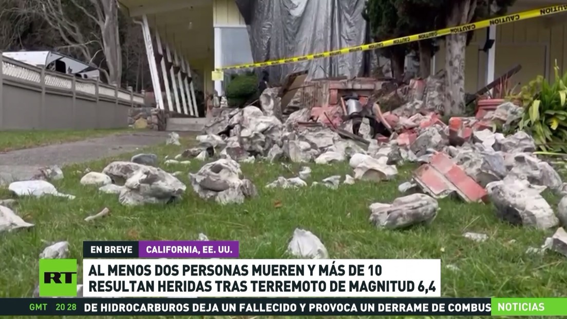 Al menos dos muertos y más de 10 heridos por un terremoto en EE.UU. - RT