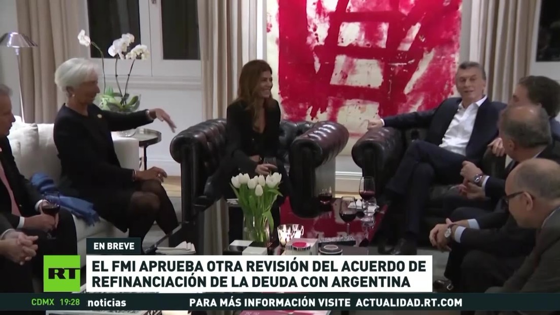 El FMI aprueba otra revisión del acuerdo de refinanciación de la deuda con Argentina