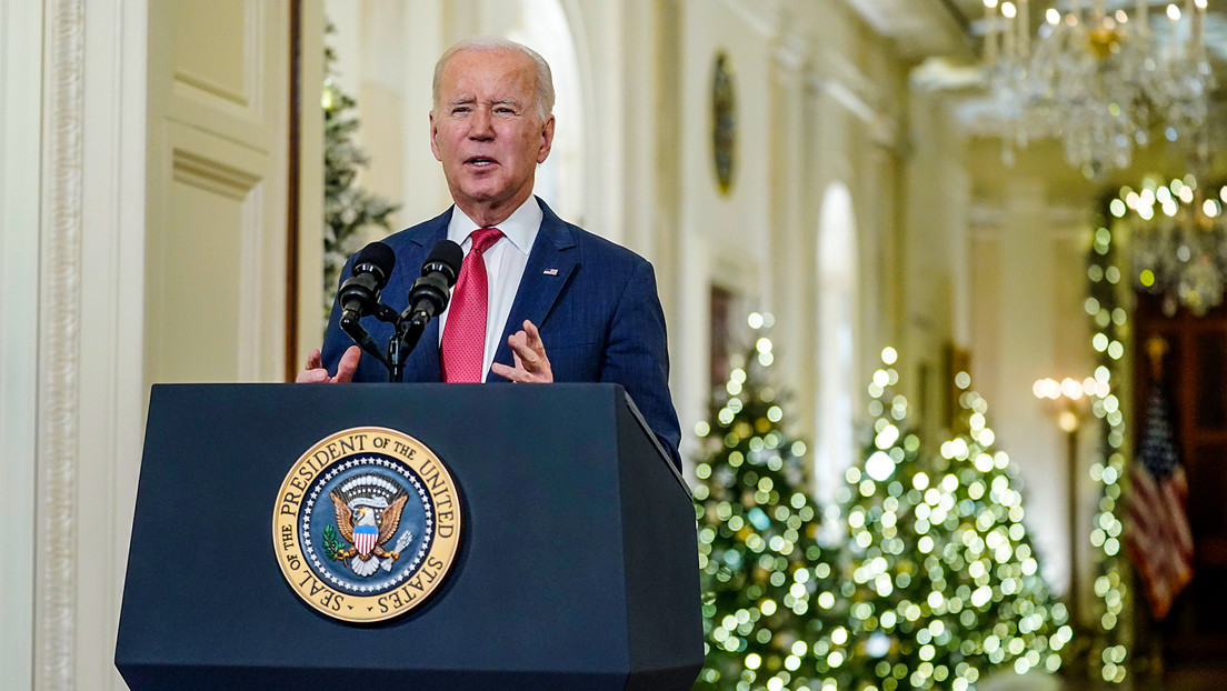 Biden regrets the "furious" political polarization that divides Americans into "reds" Y "blue"