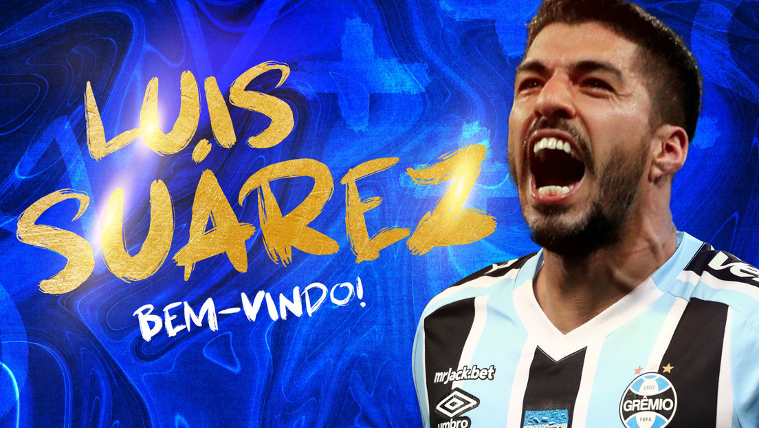 Luis Suárez es nuevo jugador del Gremio de Porto Alegre
