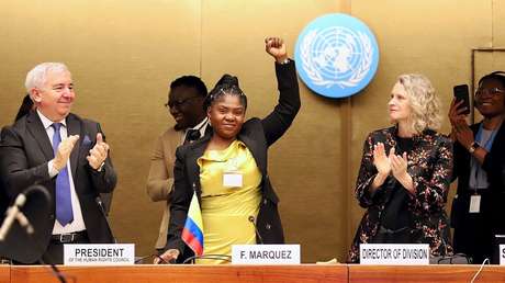 Francia Márquez pide a la ONU "acciones de reparación histórica" a los afrodescendientes y africanos