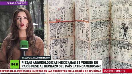 Piezas arqueológicas mexicanas se venden en París pese al rechazo del Gobierno de México