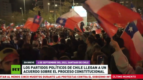 Los partidos políticos de Chile llegan a un acuerdo sobre el proceso constitucional