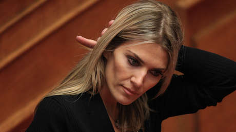 El exvicepresidenta del Parlamento Europeo, Eva Kaili