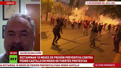 Analista comenta la agudización de las protestas en Perú tras la decisión judicial que impone prisión preventiva a Pedro Castillo