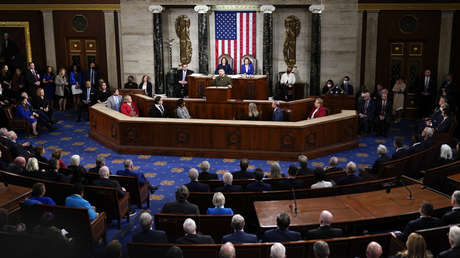 Menos de la mitad de los republicanos de la Cámara de Representantes de EE.UU. escucharon a Zelenski