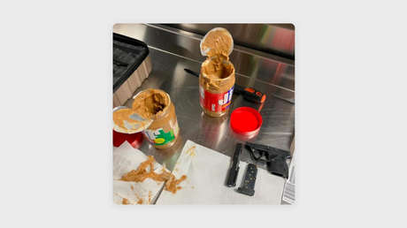 Arrestan en un aeropuerto de EE.UU. a un hombre que ocultó su pistola entre mantequilla de maní