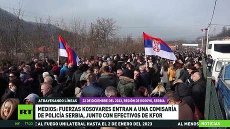 Medios: Fuerzas de Kosovo entran en una comisaría serbia con efectivos de la KFOR