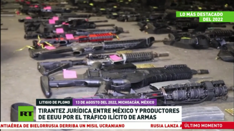 Tirantez jurídica entre México y los productores de EE.UU. por el tráfico ilícito de armas
