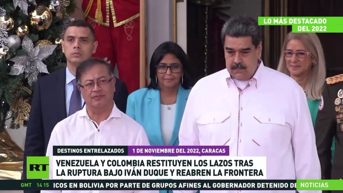 Venezuela y Colombia restituyen sus lazos tras la ruptura con Iván Duque y reabren la frontera