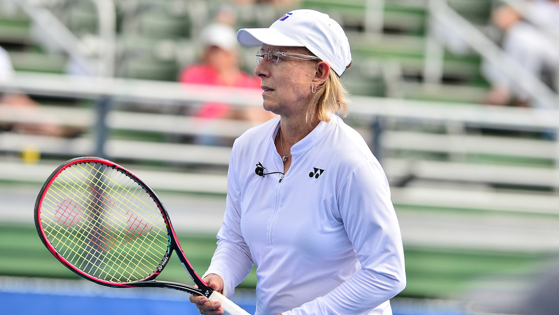 Diagnostican dos tipos de cáncer a la leyenda del tenis Martina Navratilova