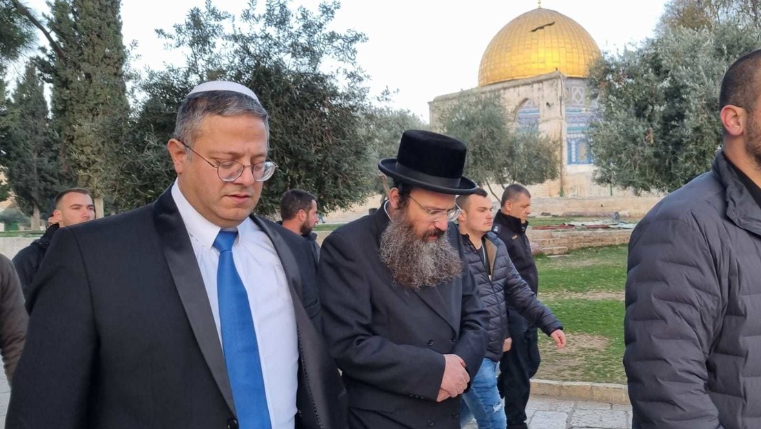 Ministro israelí de extrema derecha visita la Explanada de las Mezquitas y se desata el escándalo