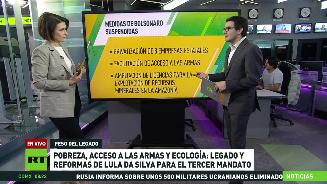 El presidente de Brasil programa la primera reunión ministerial de su Gobierno
