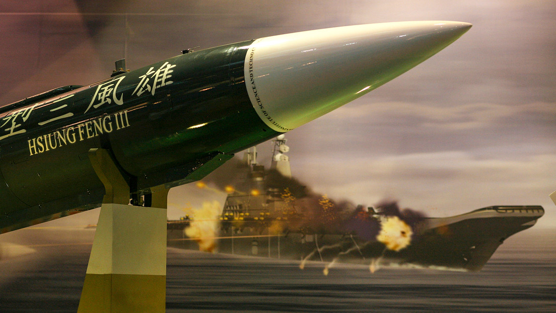 Envían la pieza de un misil supersónico taiwanés a la China continental para su reparación