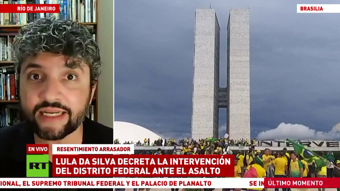Experto: Asalto a edificios gubernamentales en Brasil es una orquestación de un intento golpista