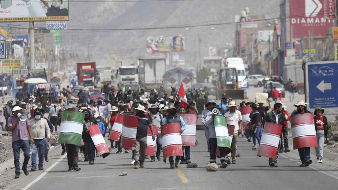 ¿Cómo avanzan las protestas en Perú a favor de Pedro Castillo?