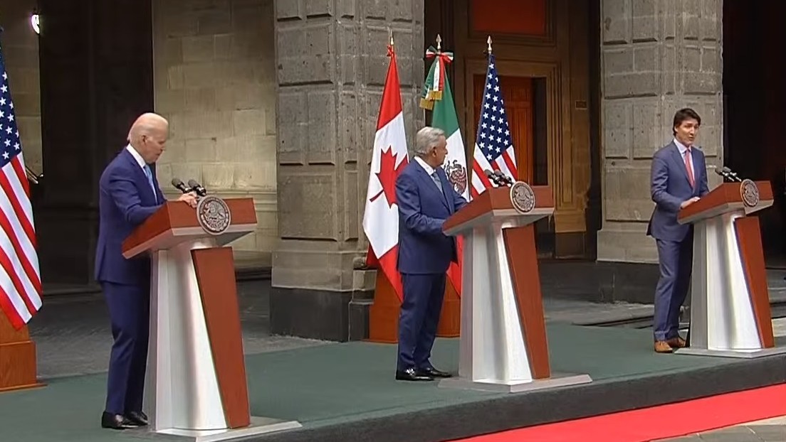López Obrador, Biden y Trudeau comparten acuerdos de la Cumbre de América del Norte
