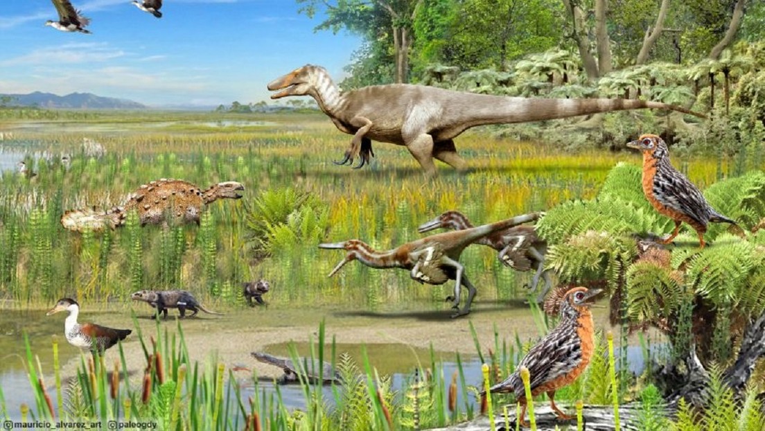 Así eran los dinosaurios y las aves de la Patagonia prehistórica
