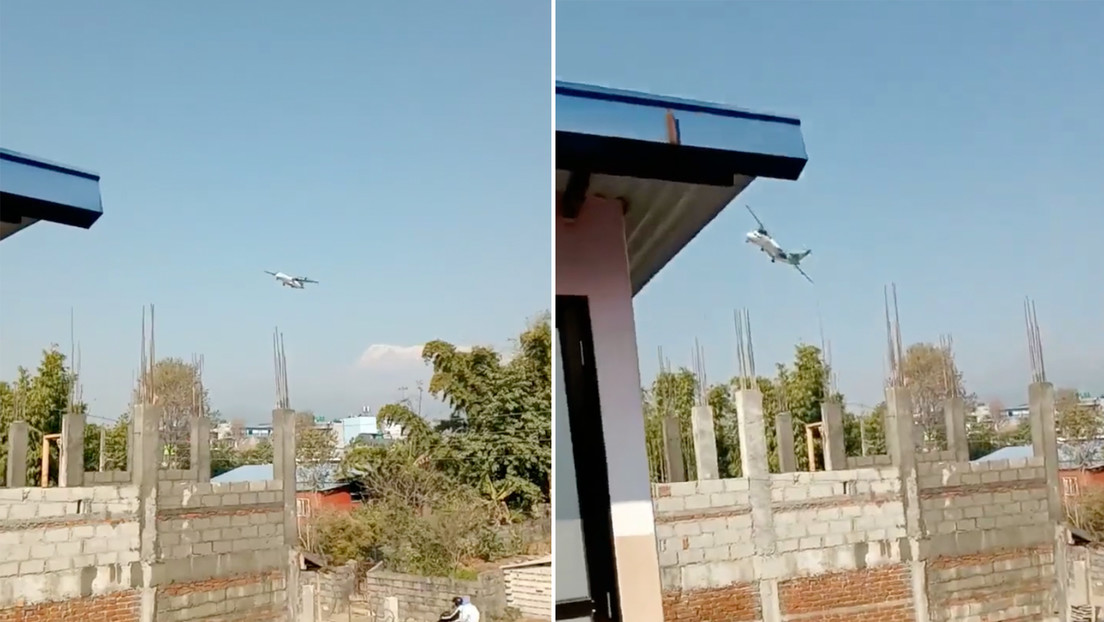 VIDEO: El momento del siniestro de un avión con 72 personas a bordo en Nepal