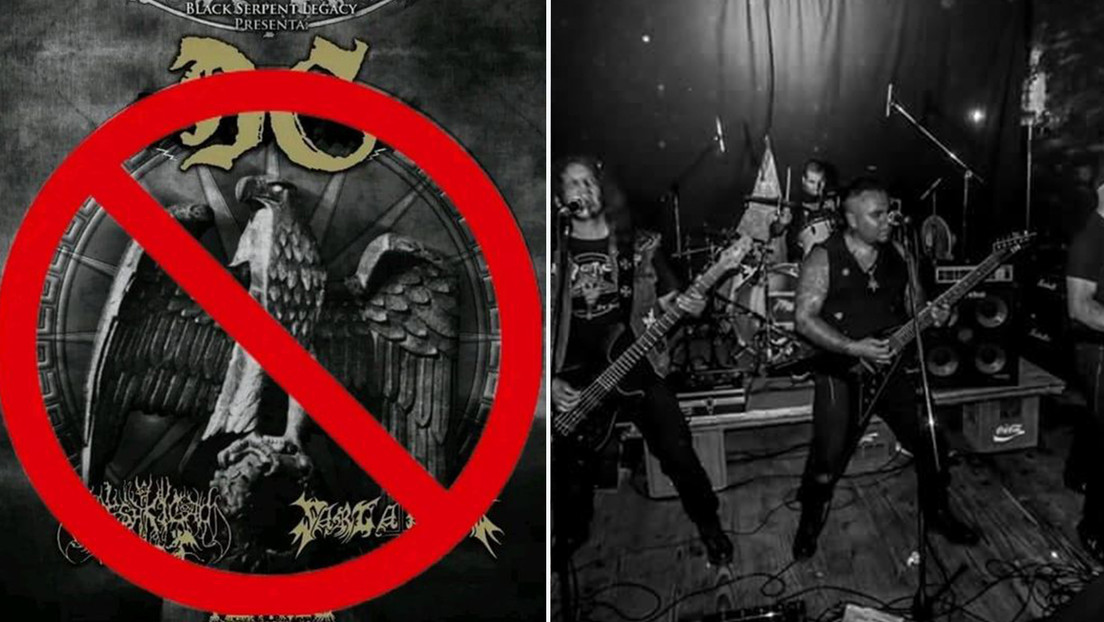 Lanzan un operativo en México para impedir el concierto de una banda de metal neonazi