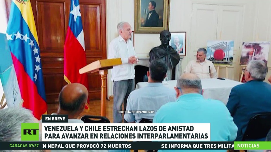 Venezuela y Chile estrechan lazos de amistad para avanzar en relaciones interparlamentarias