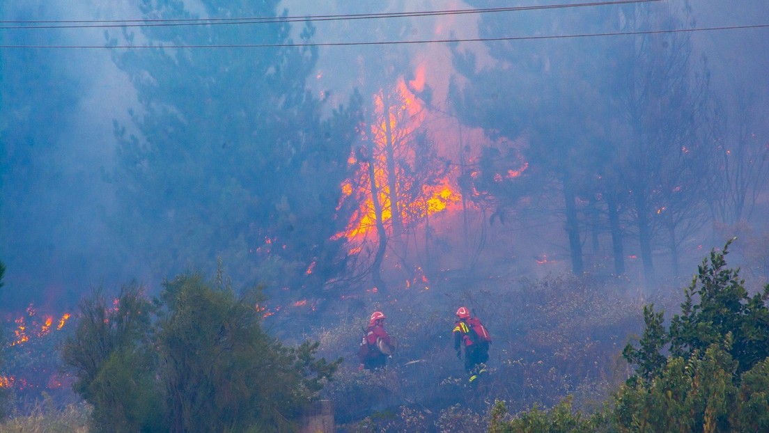 Se desata un voraz incendio en el oeste de Argentina (VIDEOS)