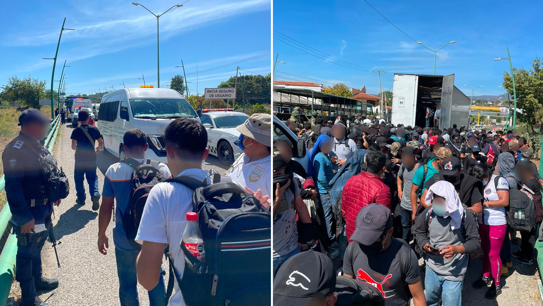 Rescatan En México A 269 Migrantes Que Viajaban Hacinados En Un Camión ...