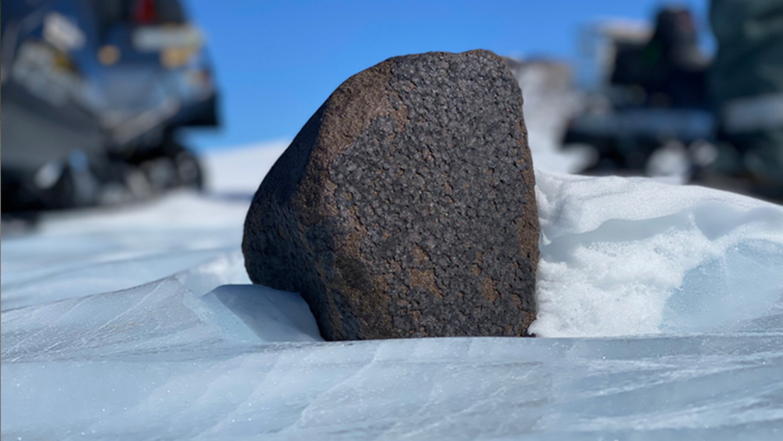 Hallan cinco meteoritos en la Antártida, incluido uno de 7,6 kg de peso