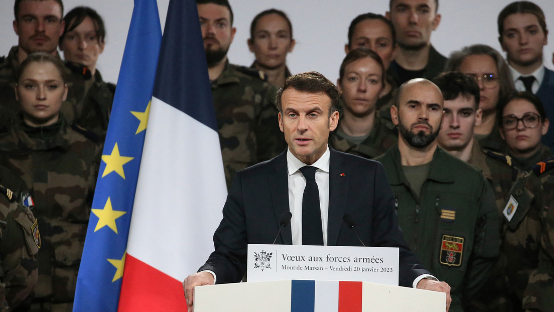 Macron anuncia el aumento del presupuesto militar de Francia para efectuar "un cambio irreversible"