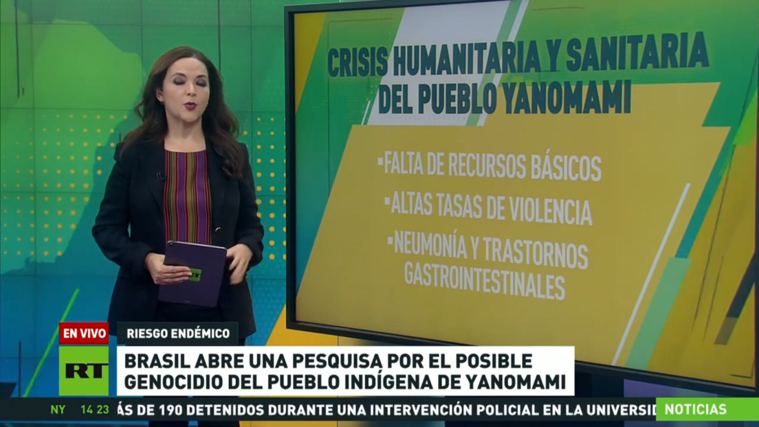 Brasil abre una pesquisa por el posible genocidio del pueblo indígena yanomami