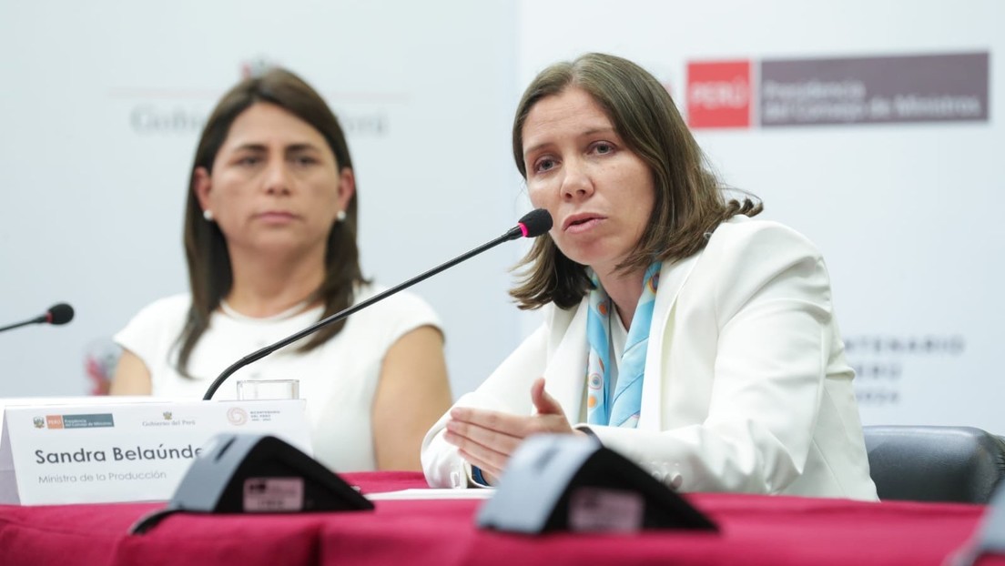 Dimite Sandra Belaunde, la ministra de producción del Gobierno de Boluarte en Perú