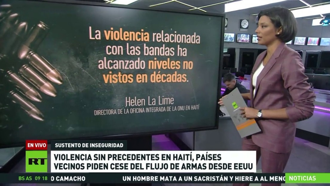 Violencia sin precedentes en Haití: países vecinos piden cese del flujo de armas desde EE.UU.