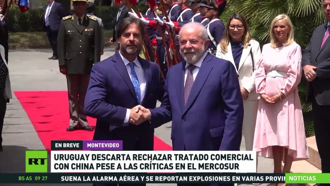 Uruguay descarta rechazar tratado comercial con China pese a las críticas de sus aliados en Mercosur